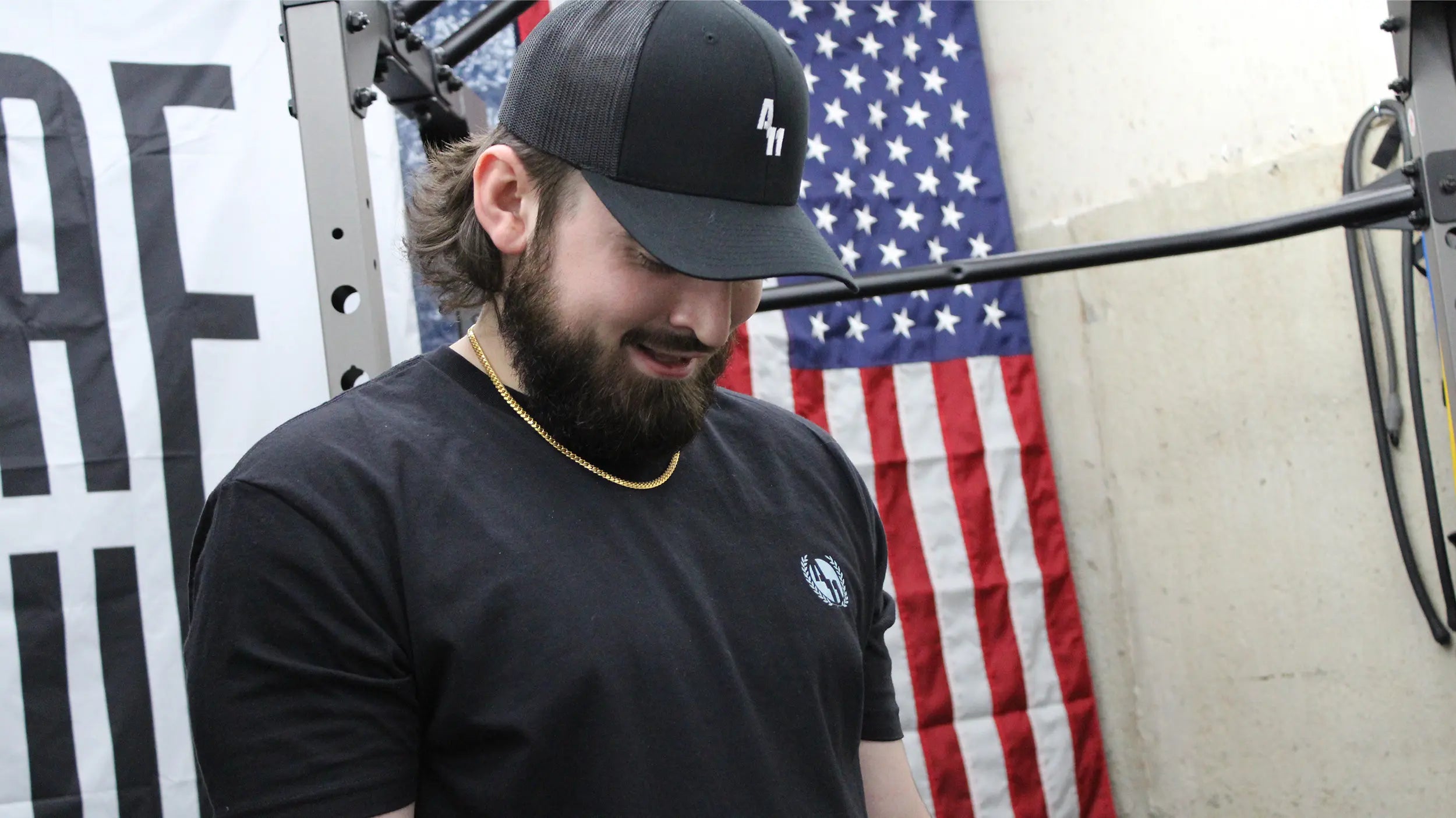 Aspect Eleven Fitness Apparel Black T-shirt