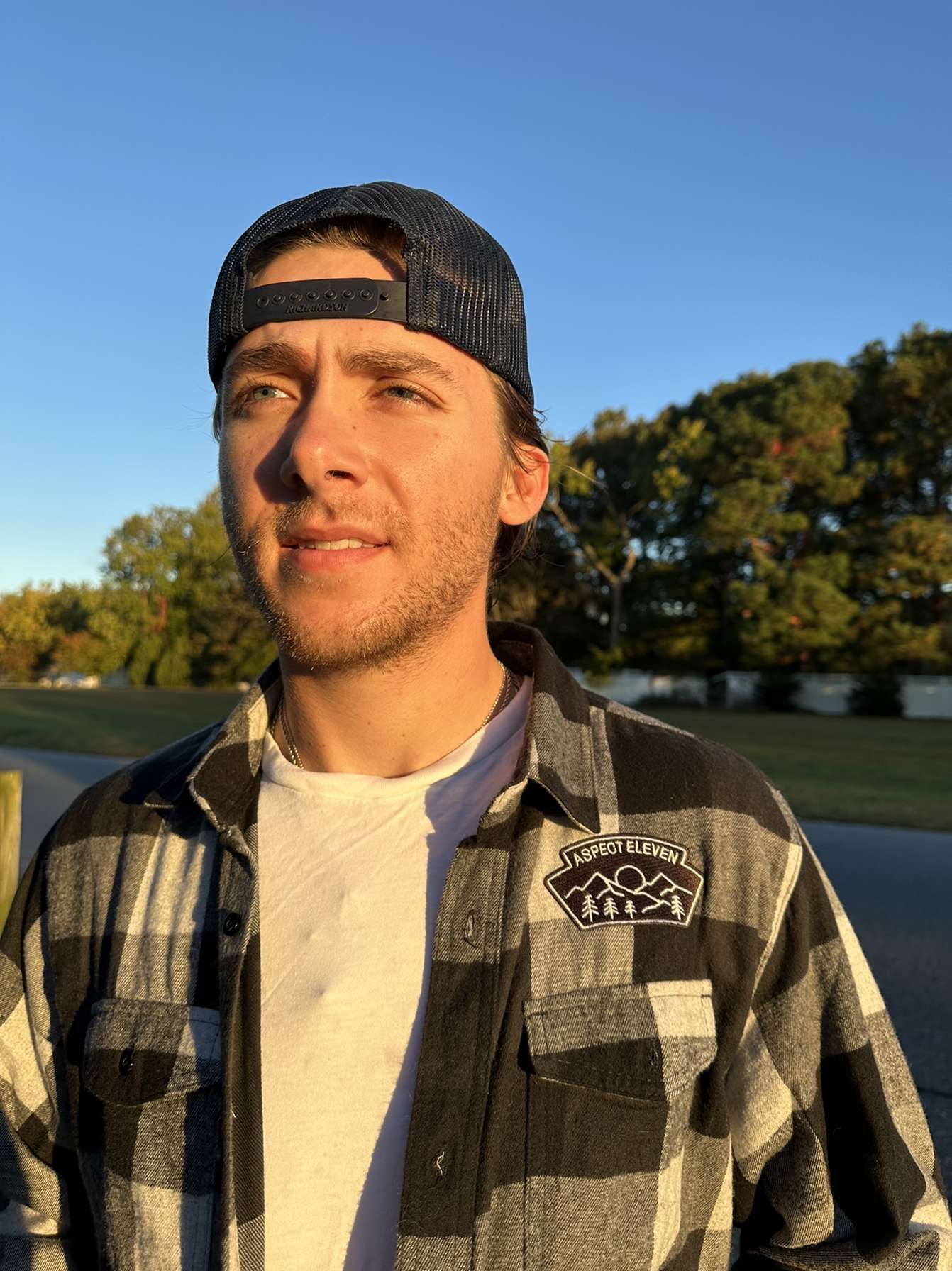 Men's Embroidered Relaxed Fit Flannel