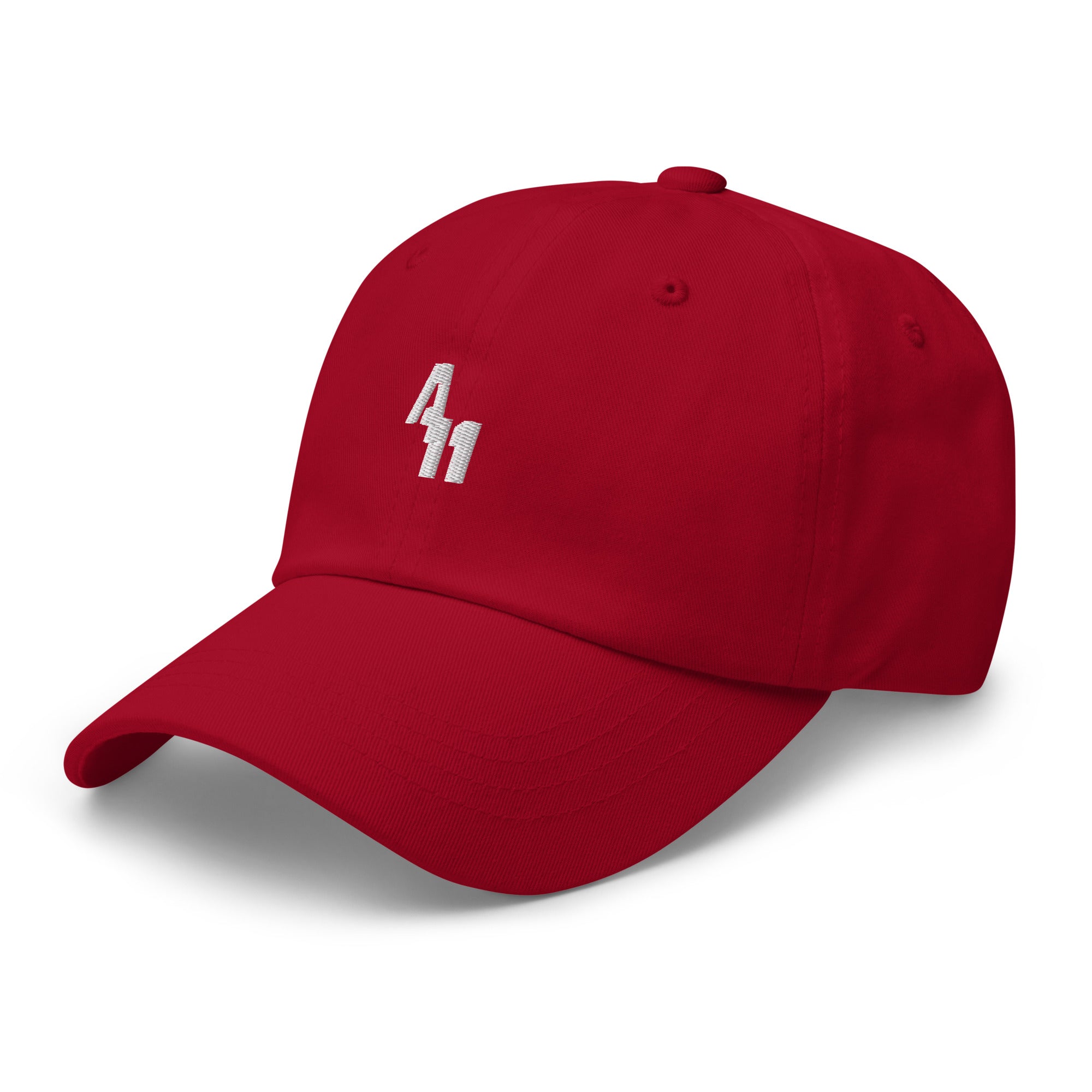 classic dad hat cranberry left front 658e46f6e636d