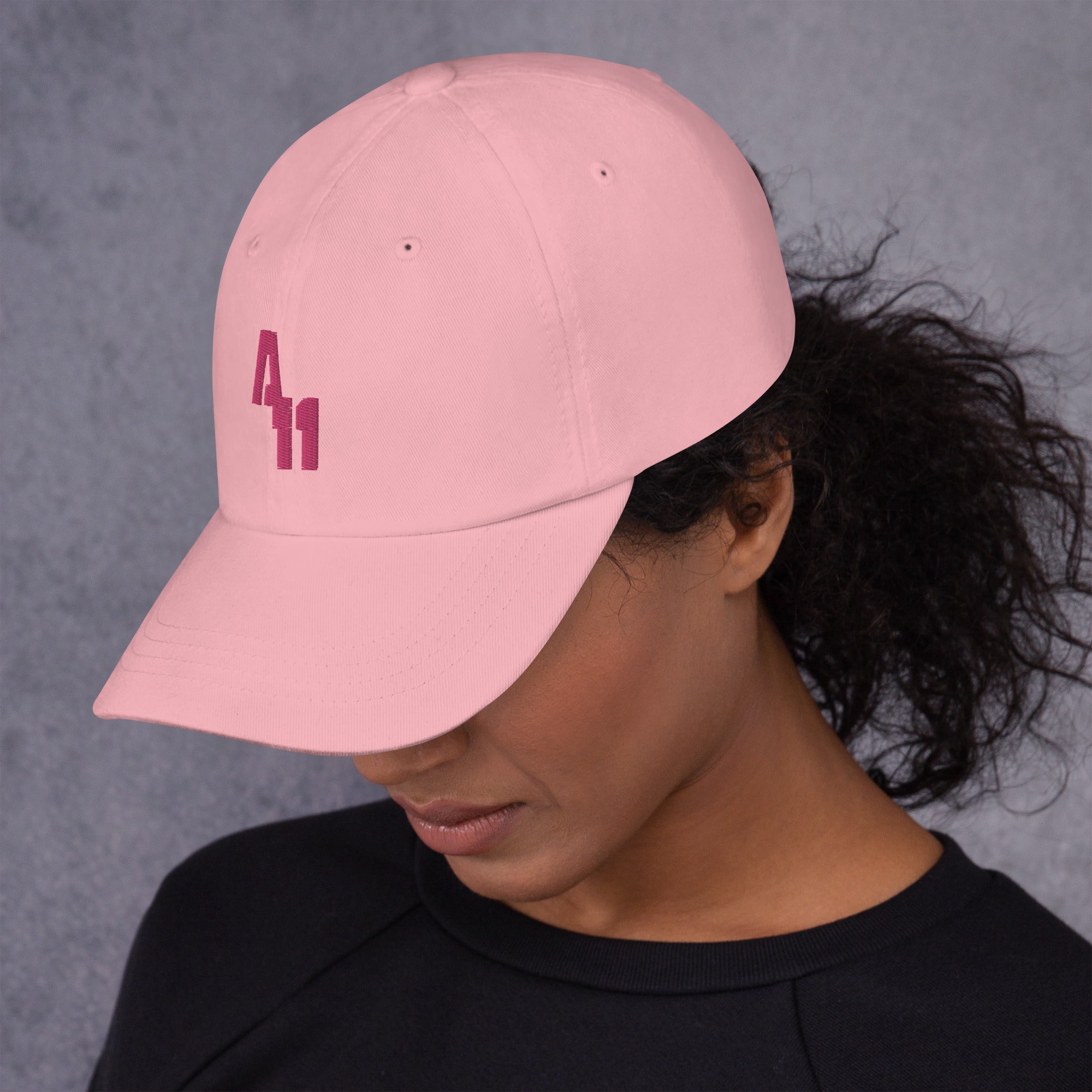 classic dad hat pink left side 6564e9e9e78a9