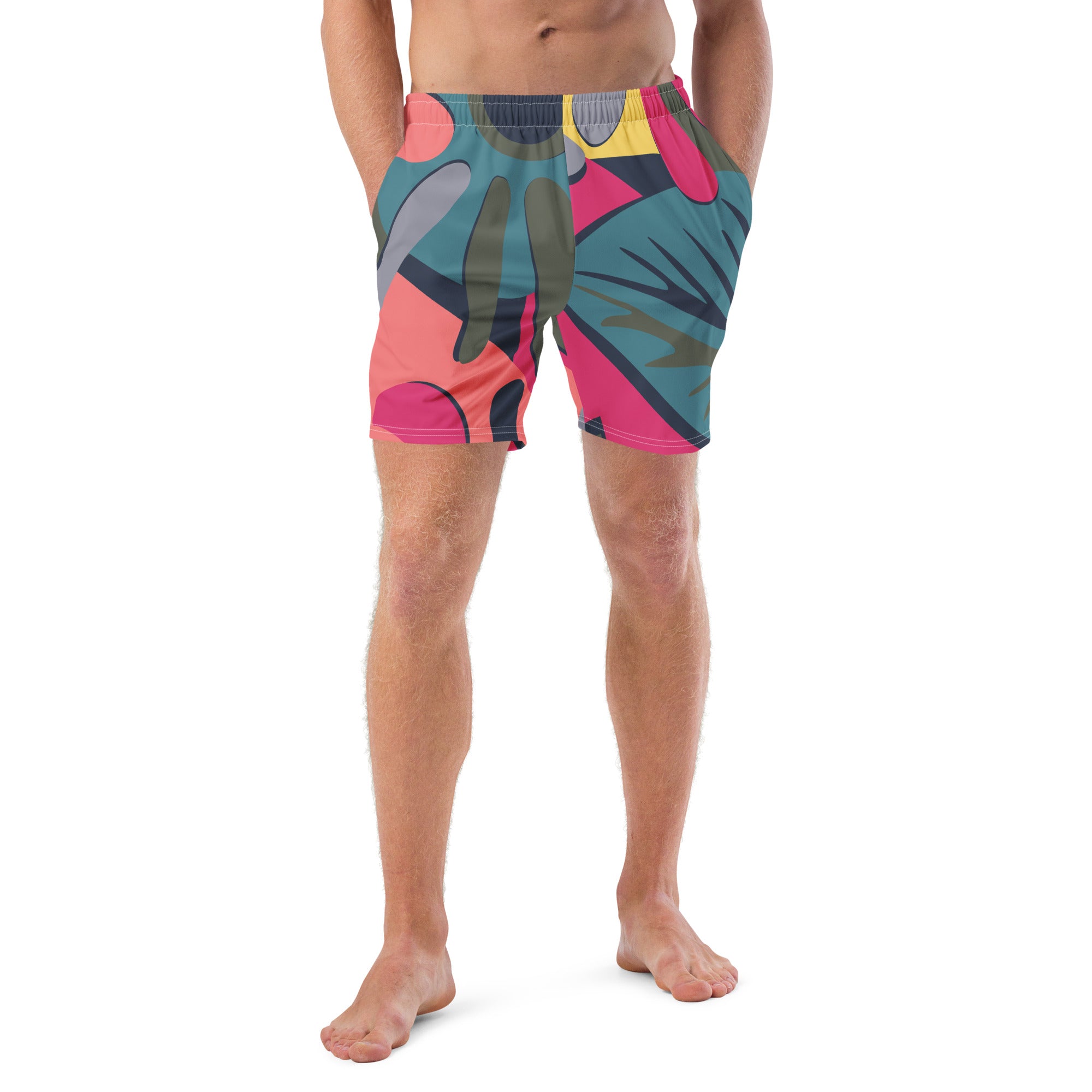 Men's Floral Swim Suit 2.0