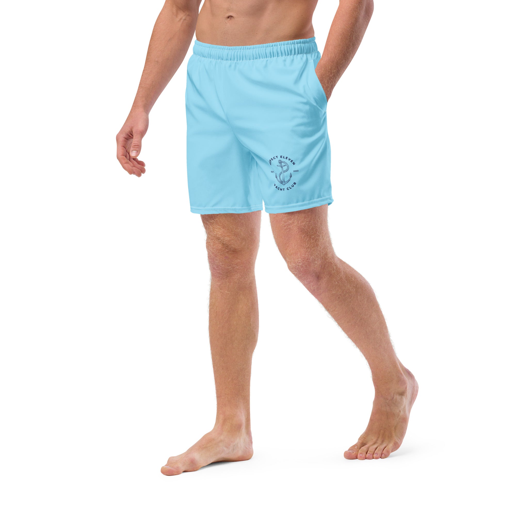 Men's Yacht Club Swim Suit: Lagoon