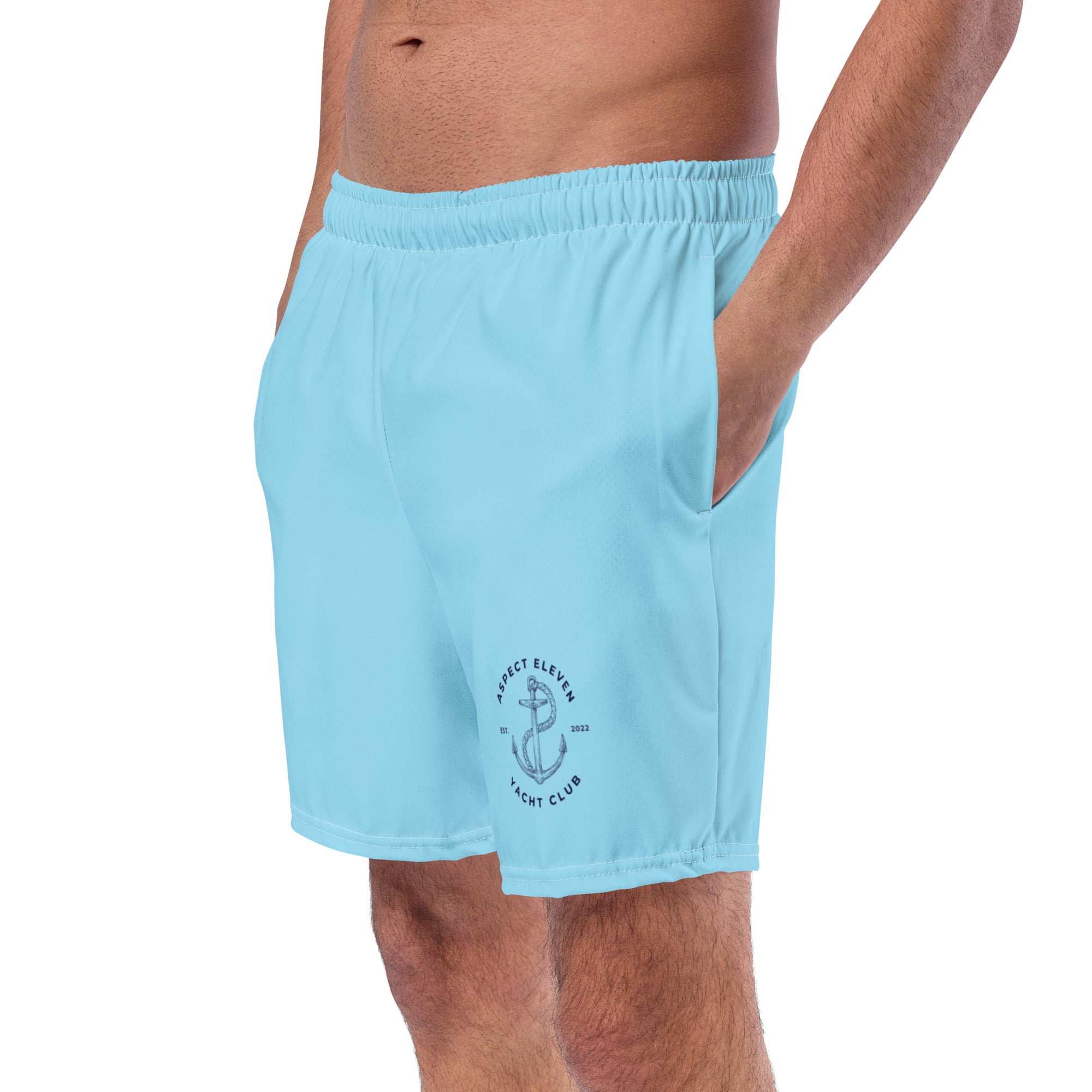 Men's Yacht Club Swim Suit: Lagoon