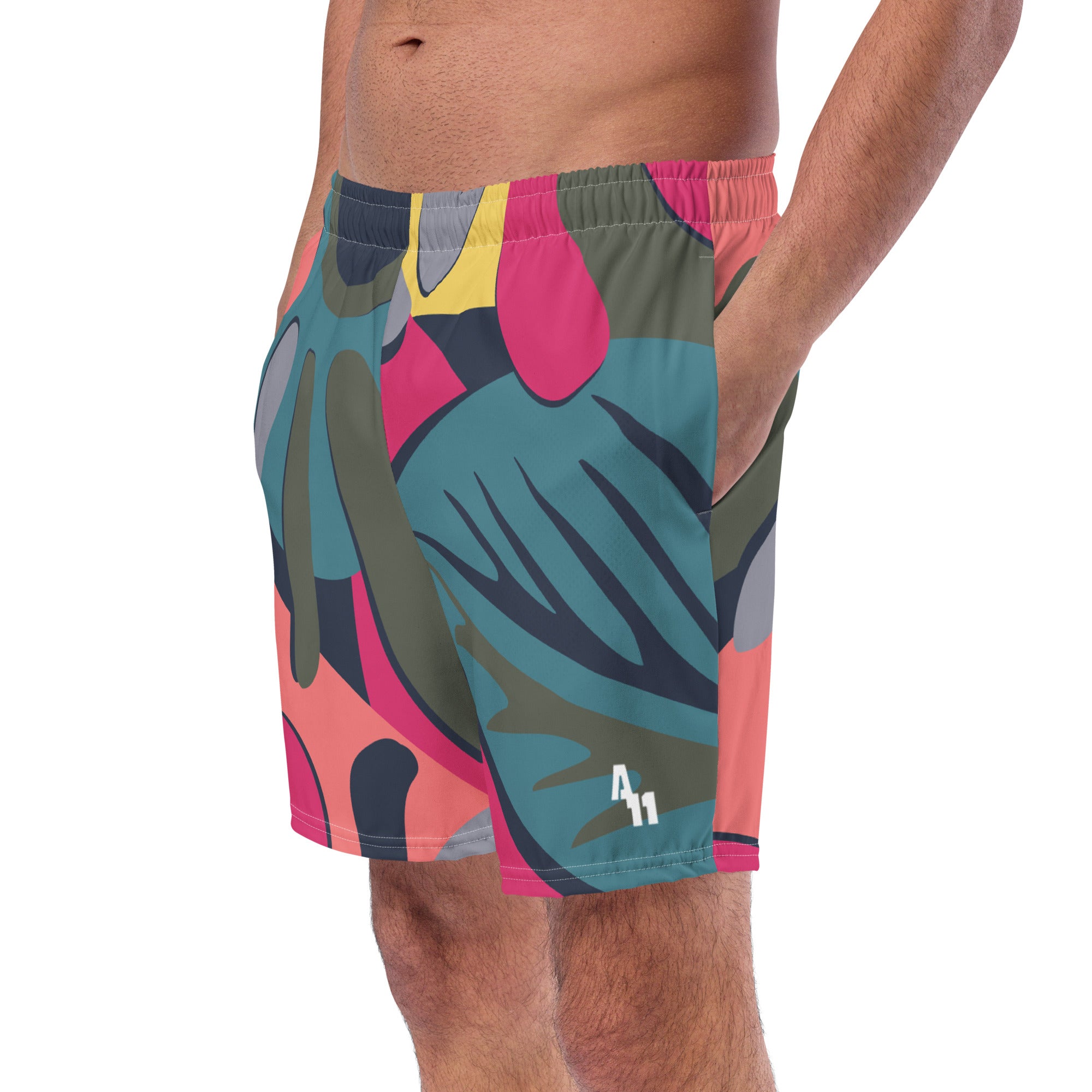 Men's Floral Swim Suit 2.0