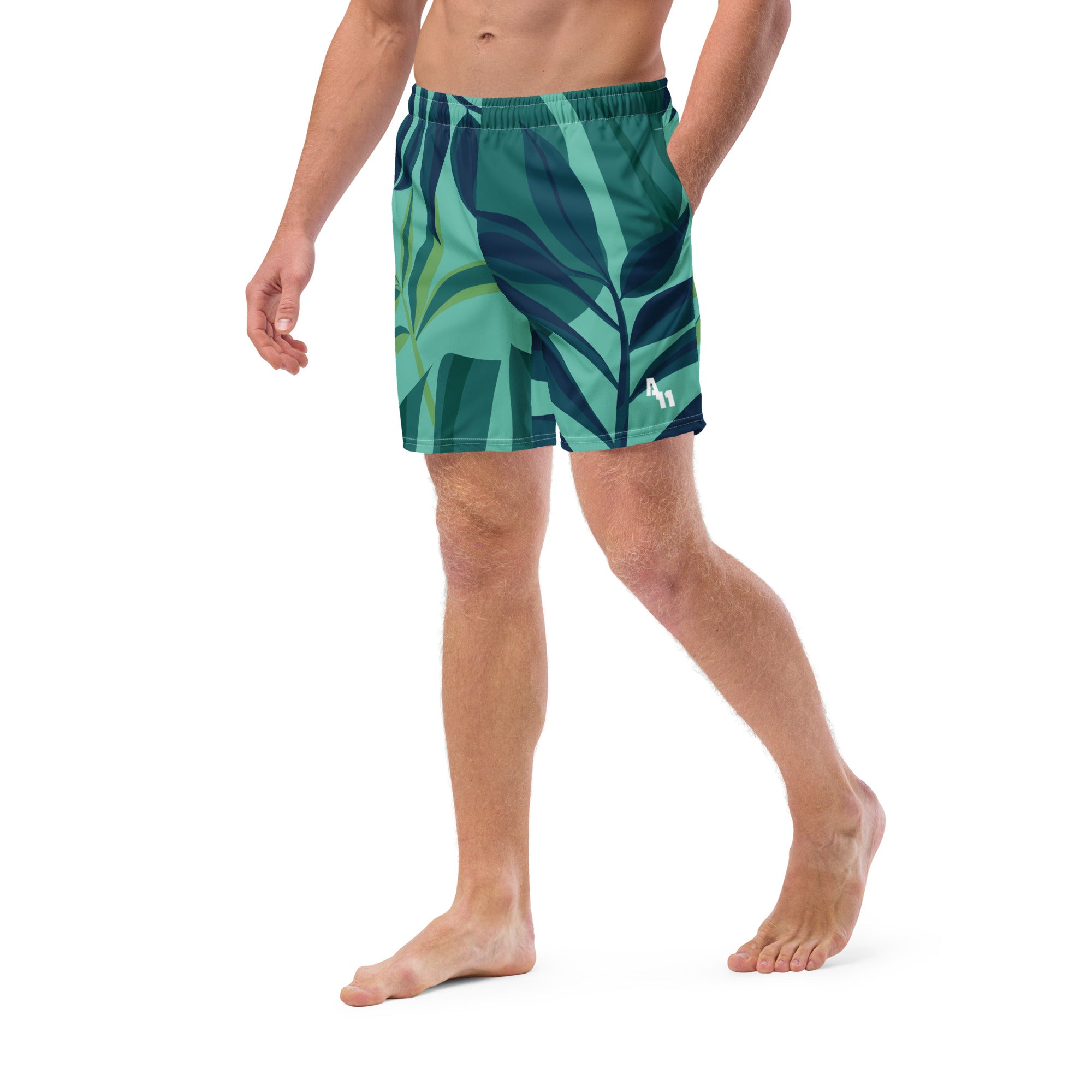 Men's Floral Swim Suit 1.0