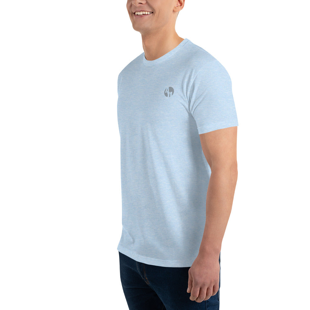 mens fitted t shirt light blue left front 6487721787f82