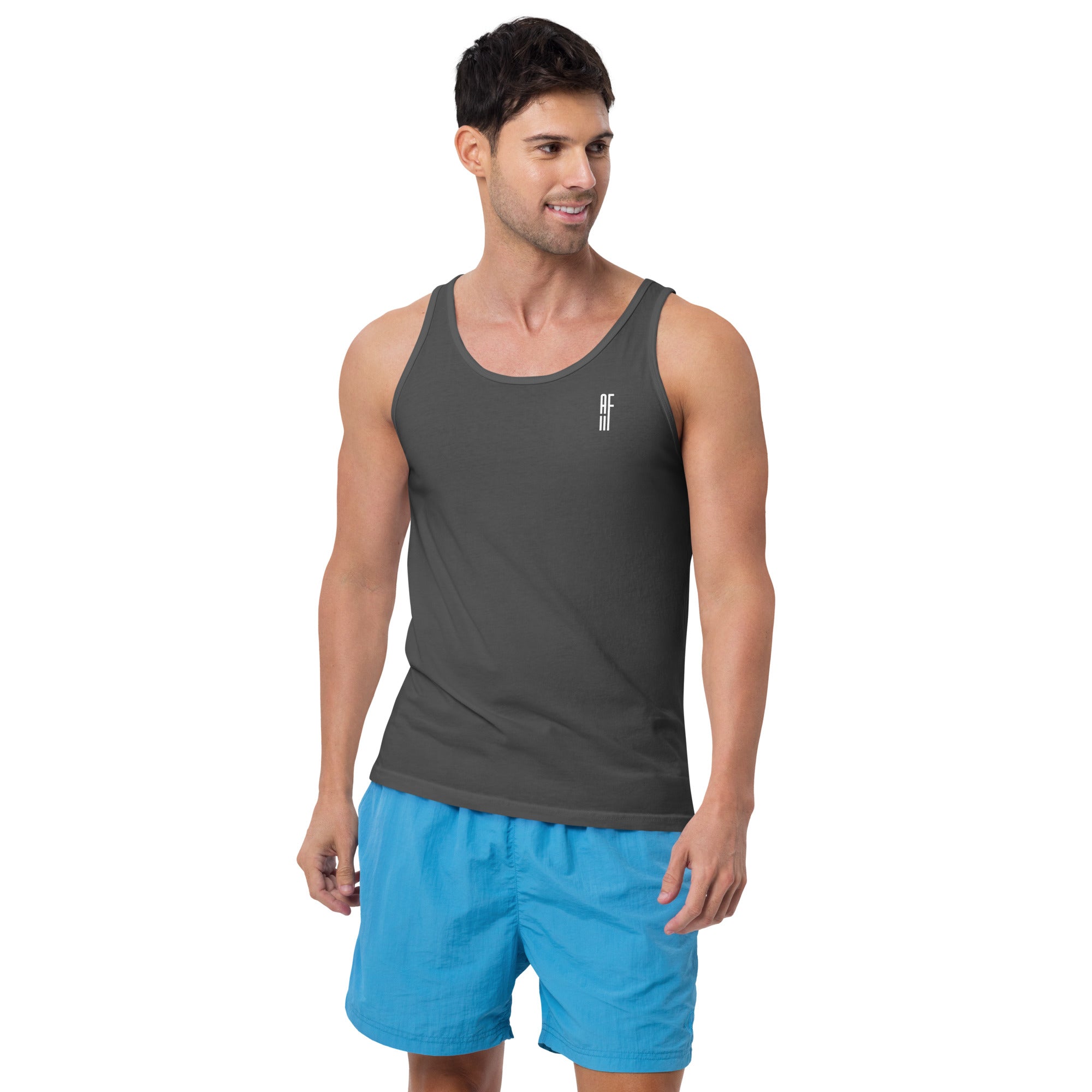 mens staple tank top asphalt front 658dc17645d74