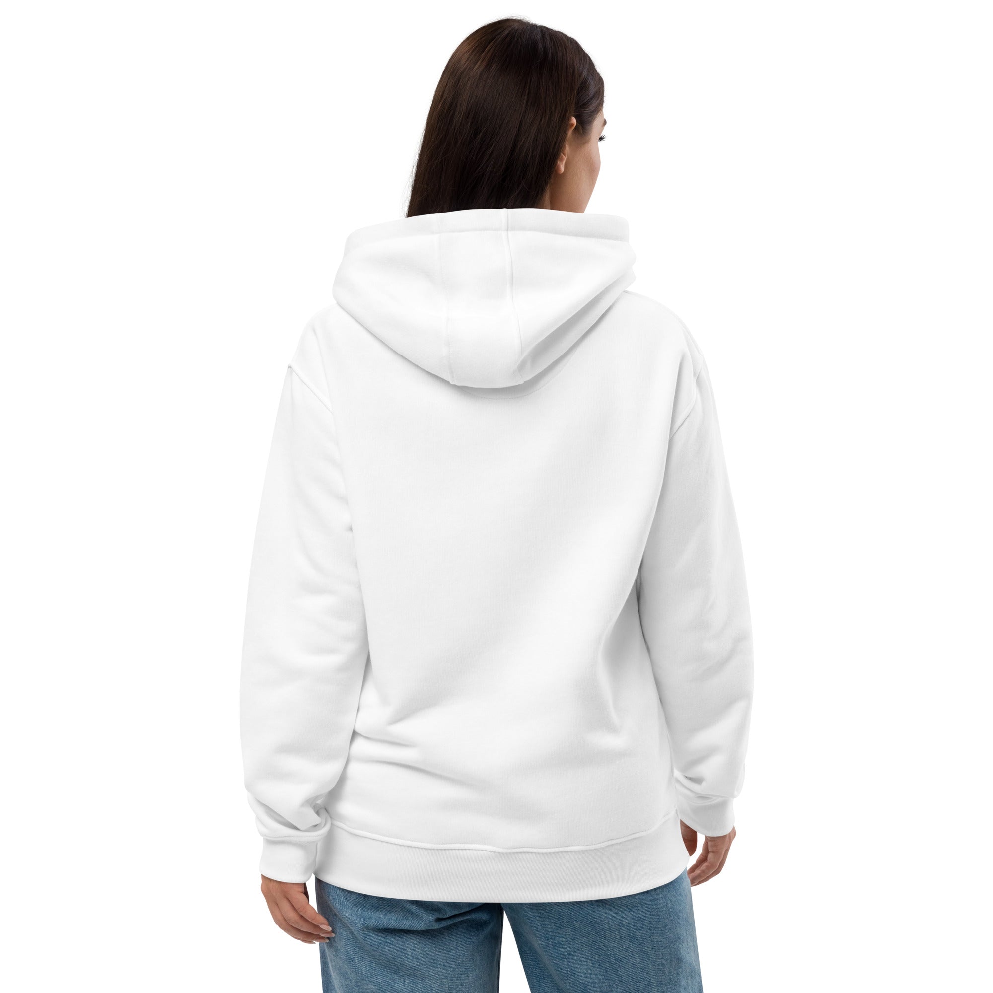 Premium White Centerpiece Hoodie